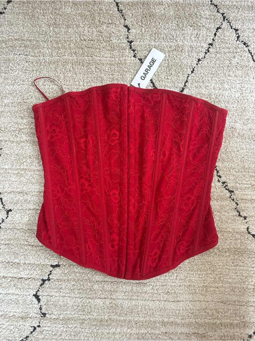 GARAGE RED CORSET
